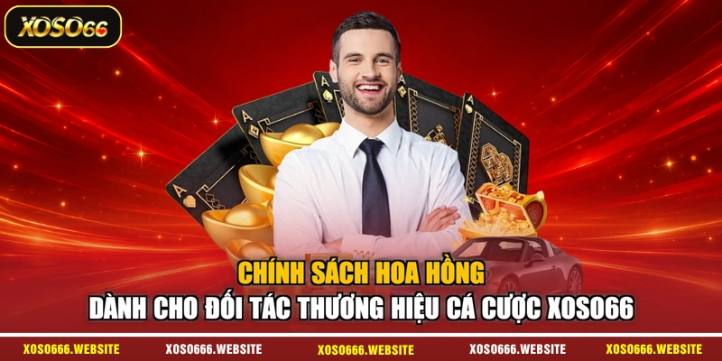 Chính sách hoa hồng dành cho đối tác thương hiệu cá cược XOSO66