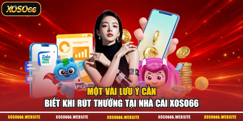 Một vài lưu ý cần biết khi rút thưởng tại nhà cái XOSO66