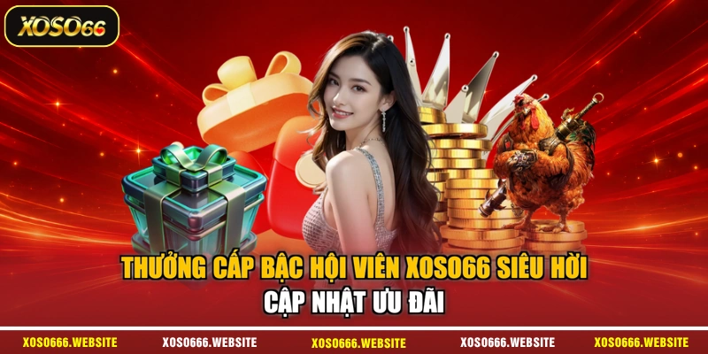 Thưởng Cấp Bậc Hội Viên XOSO66 Siêu Hời – Cập Nhật Ưu Đãi